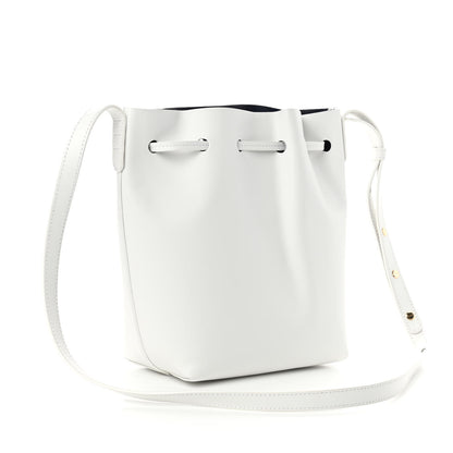 Mansur Gavriel Calfskin Mini Bucket Bag White 3 of 10