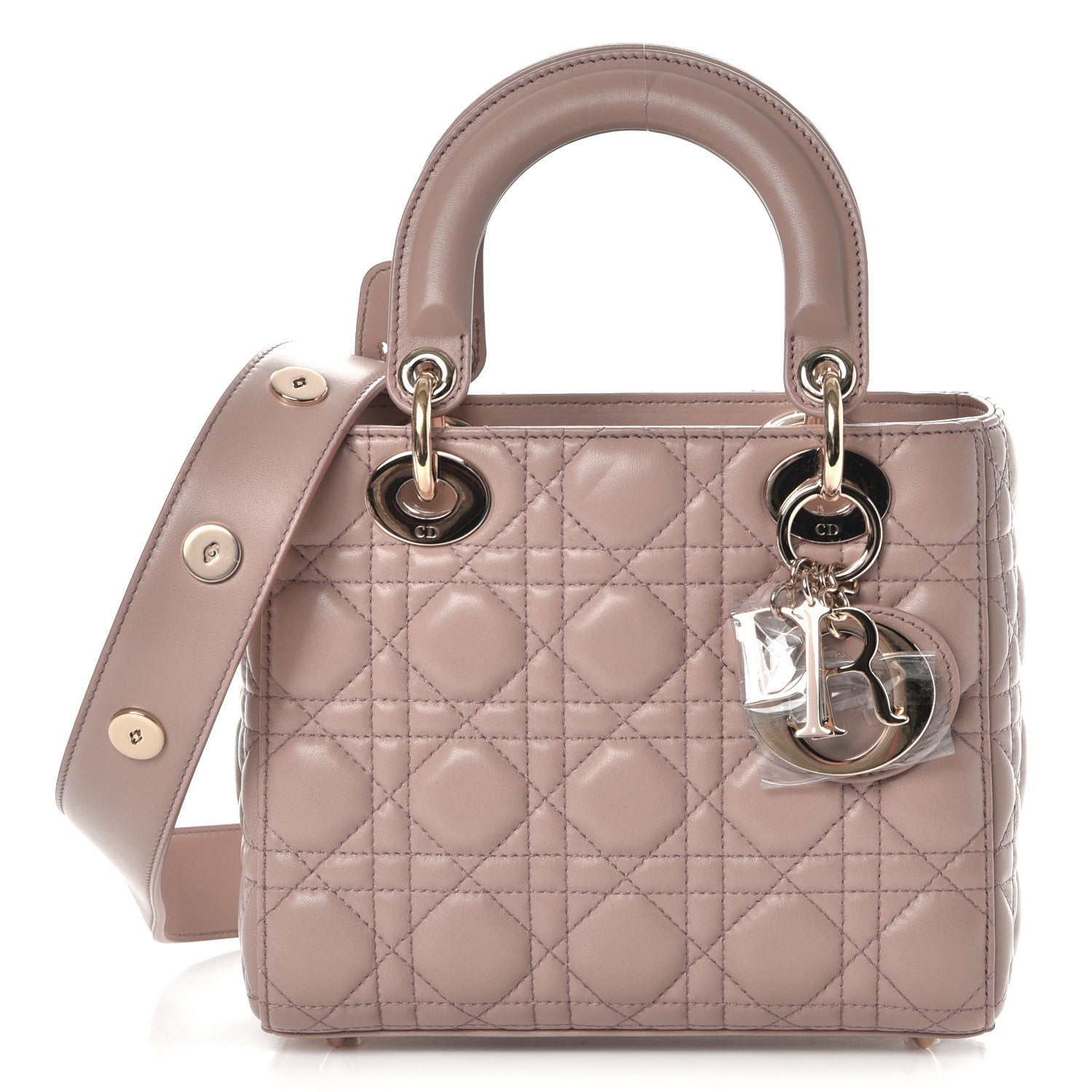 Christian Dior Lambskin Cannage Small My Lady Dior Light Pink 1 of 8