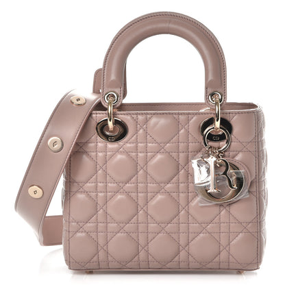 Christian Dior Lambskin Cannage Small My Lady Dior Light Pink 1 of 8
