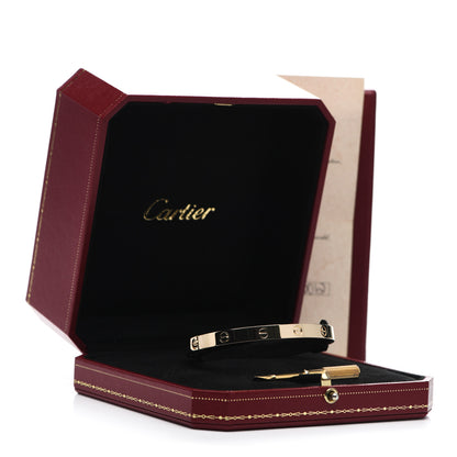 Cartier 18K Yellow Gold LOVE Bracelet 19 5 of 5
