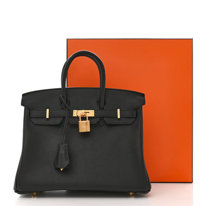 Hermes Swift Birkin 25 Black 11 of 11