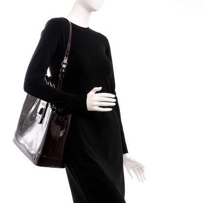 Louis Vuitton Electric Epi Mirabeau GM Prune 2 of 8