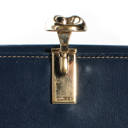 Gucci Guccissima Wave Continental Wallet Blue 6 of 9