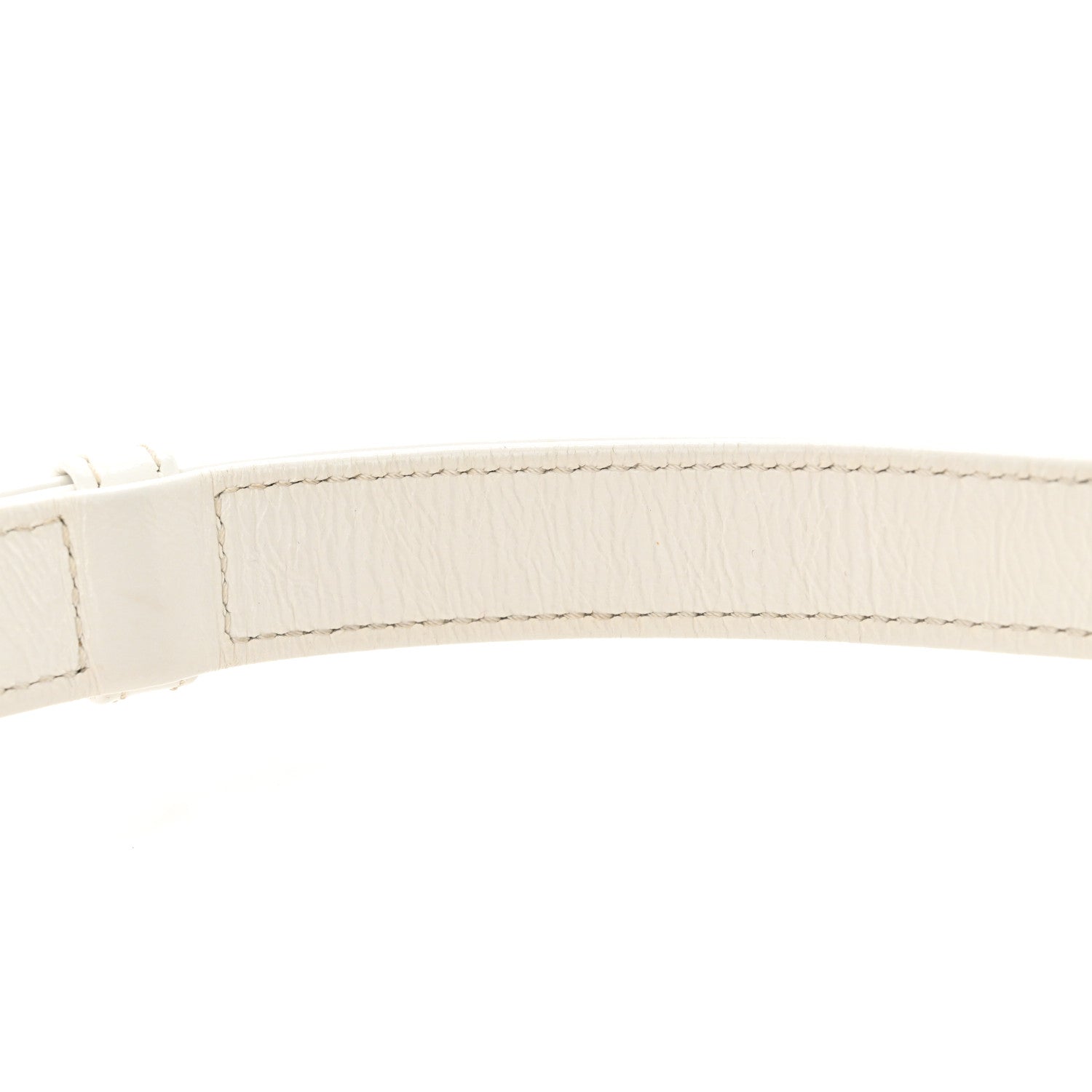 Chanel Aged Calfskin Quilted Small Gabrielle Hobo White 14 of 15