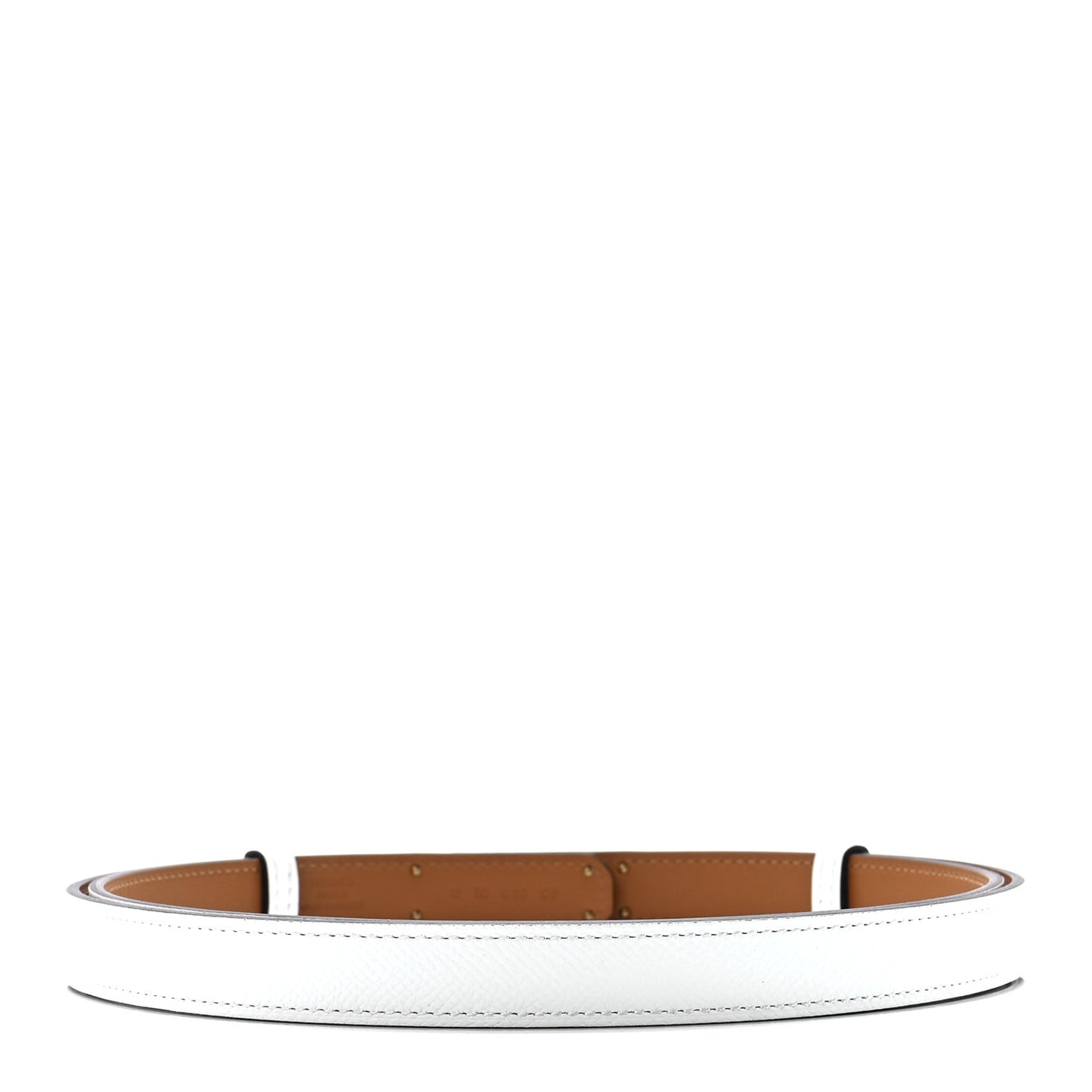Epsom Kelly Belt White