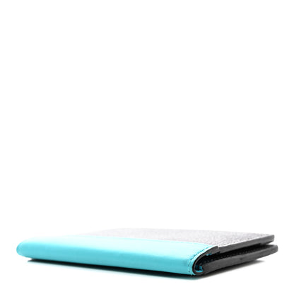 Louis Vuitton Monogram Macassar Pocket Organizer NM Turquoise 4 of 7
