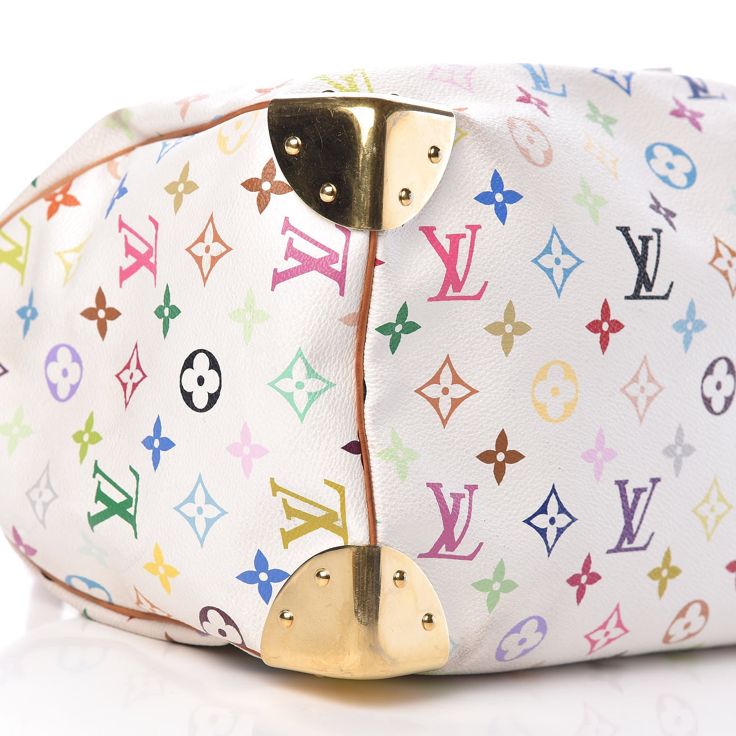 Louis Vuitton Monogram Multicolor Speedy 30 White 9 of 16