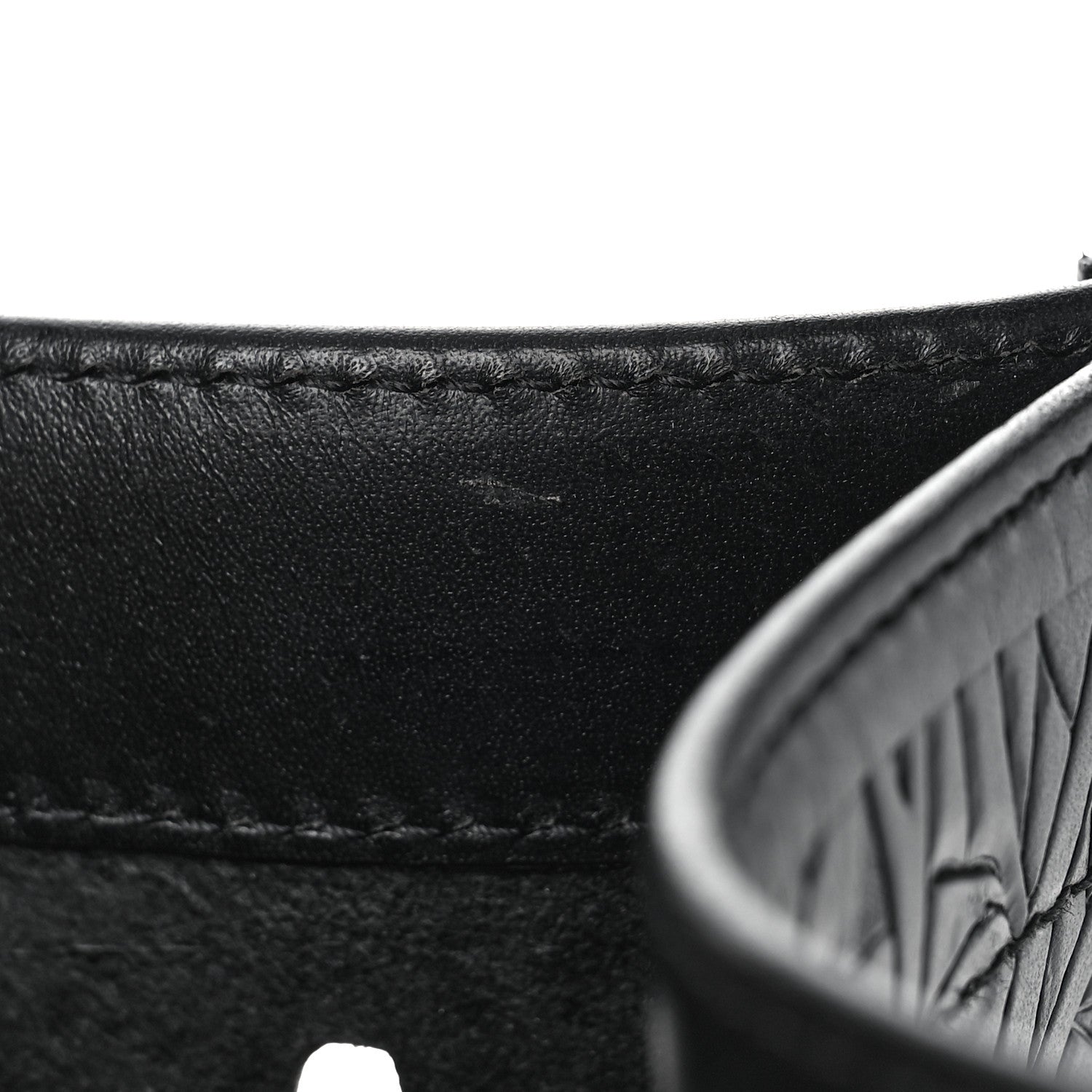 Christian Dior Calfskin Laser Cut Studded Medium Book Tote Black 9 of 10