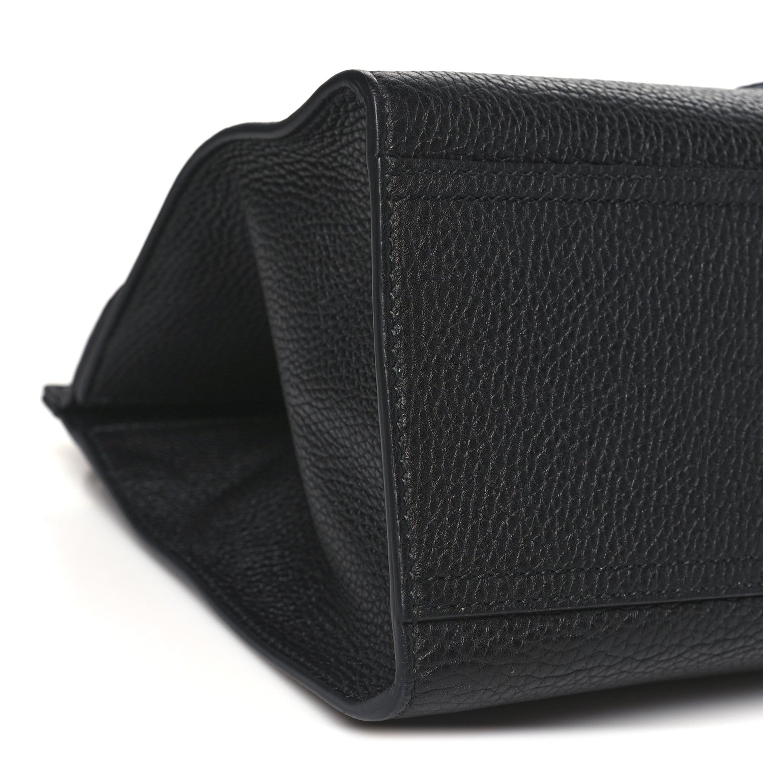 Gucci Calfskin Small GG Marmont Top Handle Bag Black 8 of 9