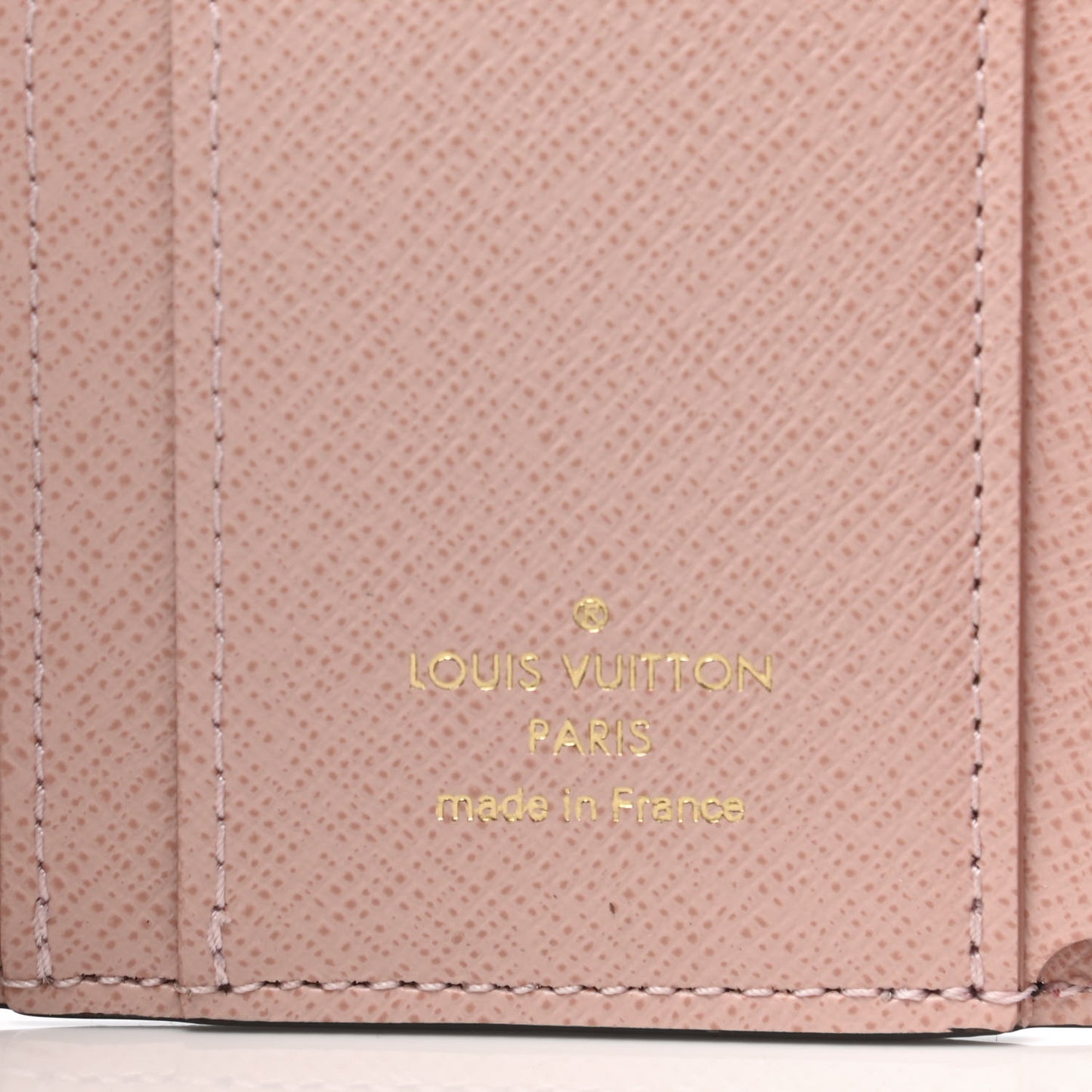 Monogram Zoe Wallet Rose Ballerine