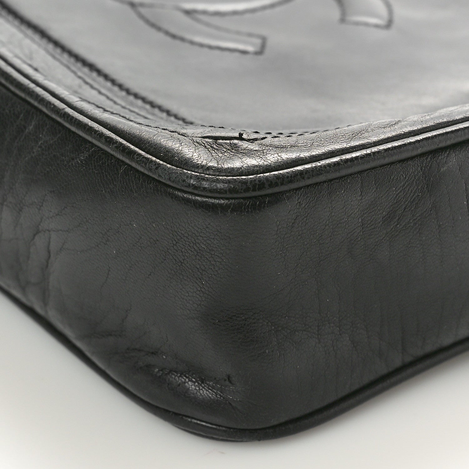 Chanel Lambskin CC Tassel Camera Case Black 10 of 12