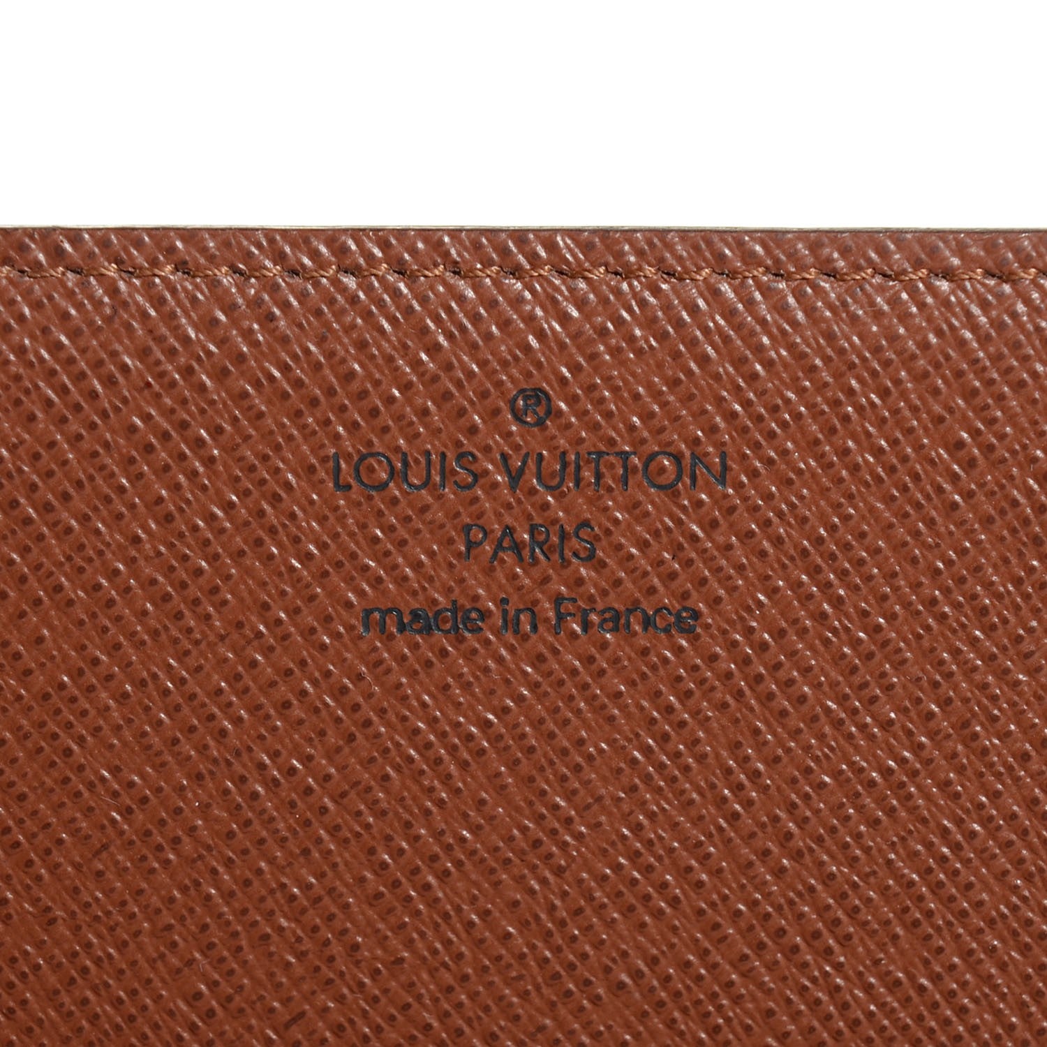 Louis Vuitton Monogram Simple Checkbook Holder Wallet 6 of 7