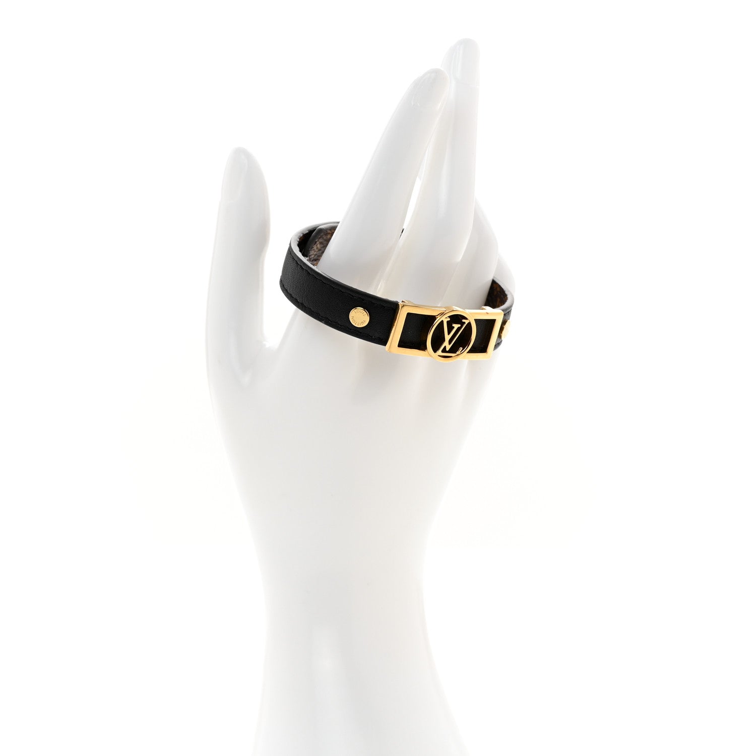 Louis Vuitton Monogram Dauphine Bracelet Black 2 of 6