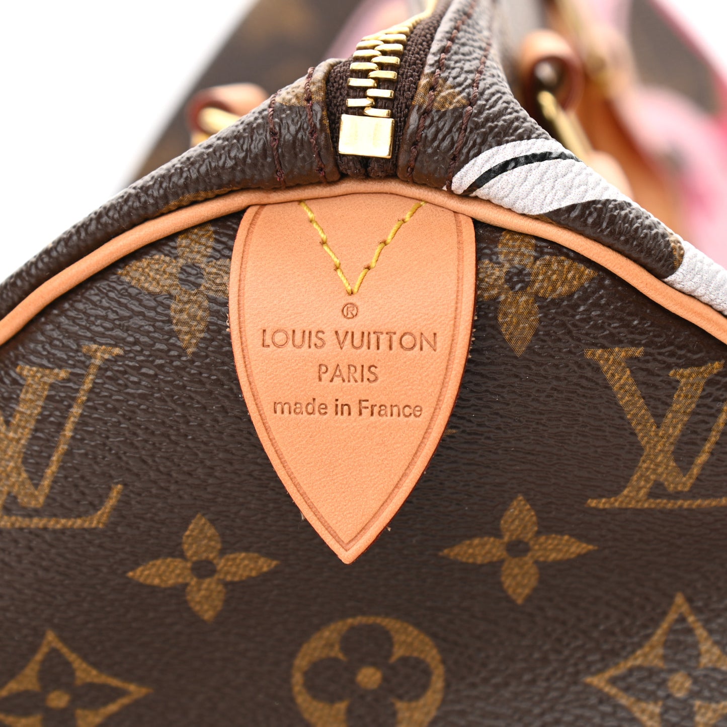 Monogram Bay Speedy 30 Rose Ballerine Poppy