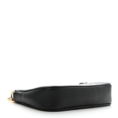 Louis Vuitton Empreinte Monogram Giant Mini Pochette Accessories Black 4 of 7