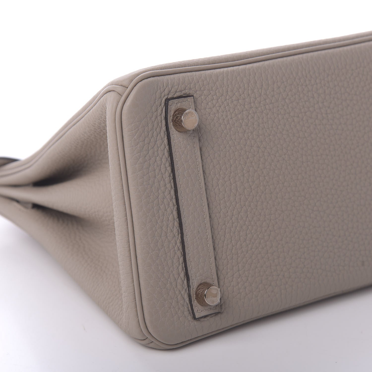 Hermes Togo Birkin 25 Gris Tourterelle 6 of 11