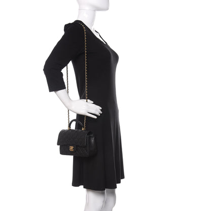 Chanel Caviar Quilted Mini Top Handle Rectangular Flap Black 2 of 11