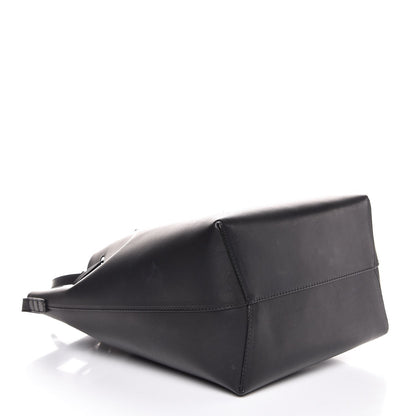 Mansur Gavriel Vegetable Tanned Calfskin Bucket Bag Black Oro 4 of 8