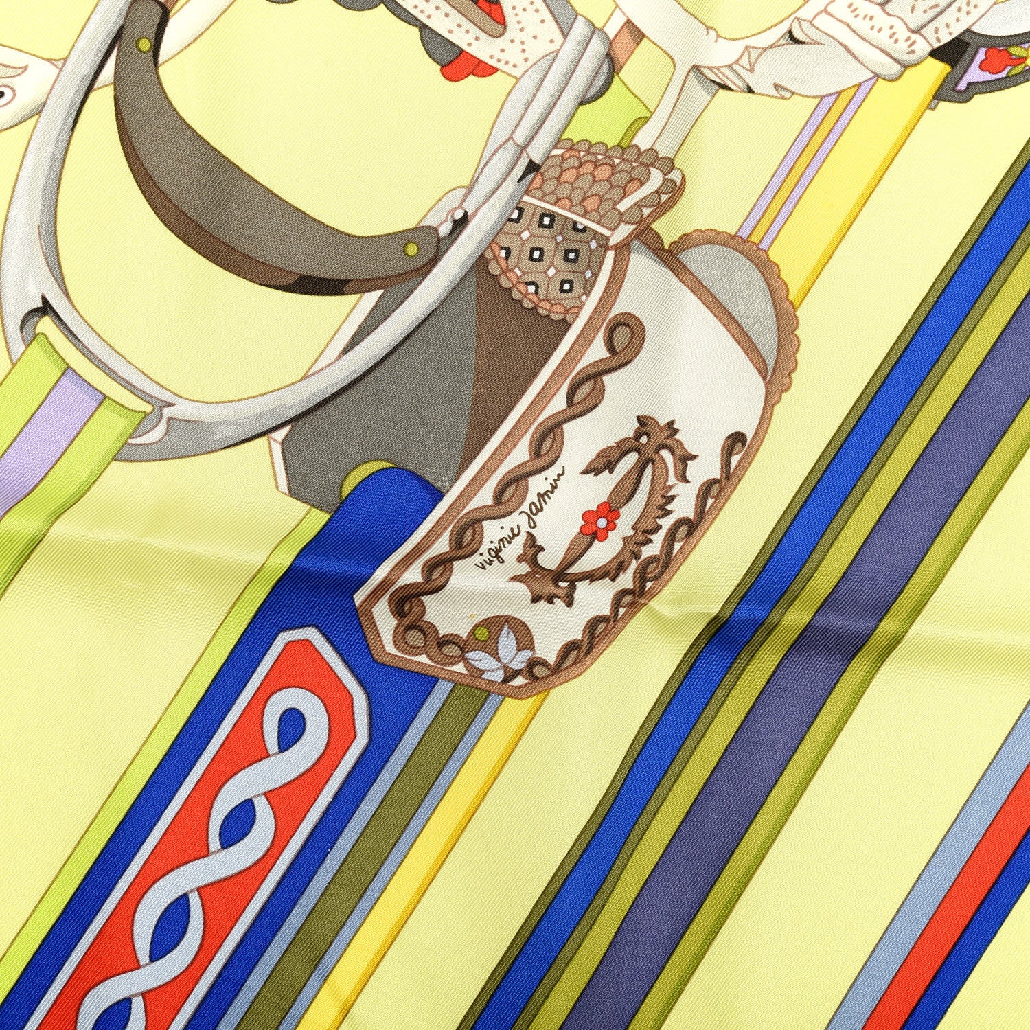 Hermes Silk Concours D'Etriers Scarf 90 3 of 4