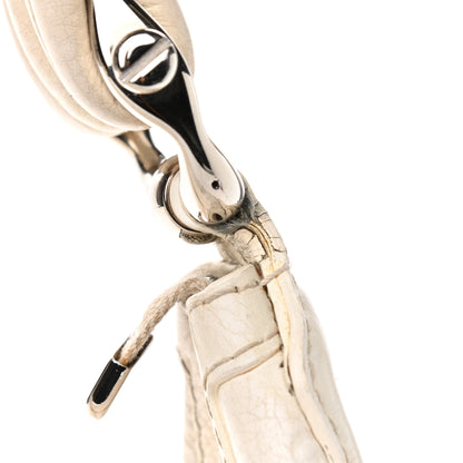 Gucci Guccissima Medium Techno Horsebit Hobo White 15 of 20