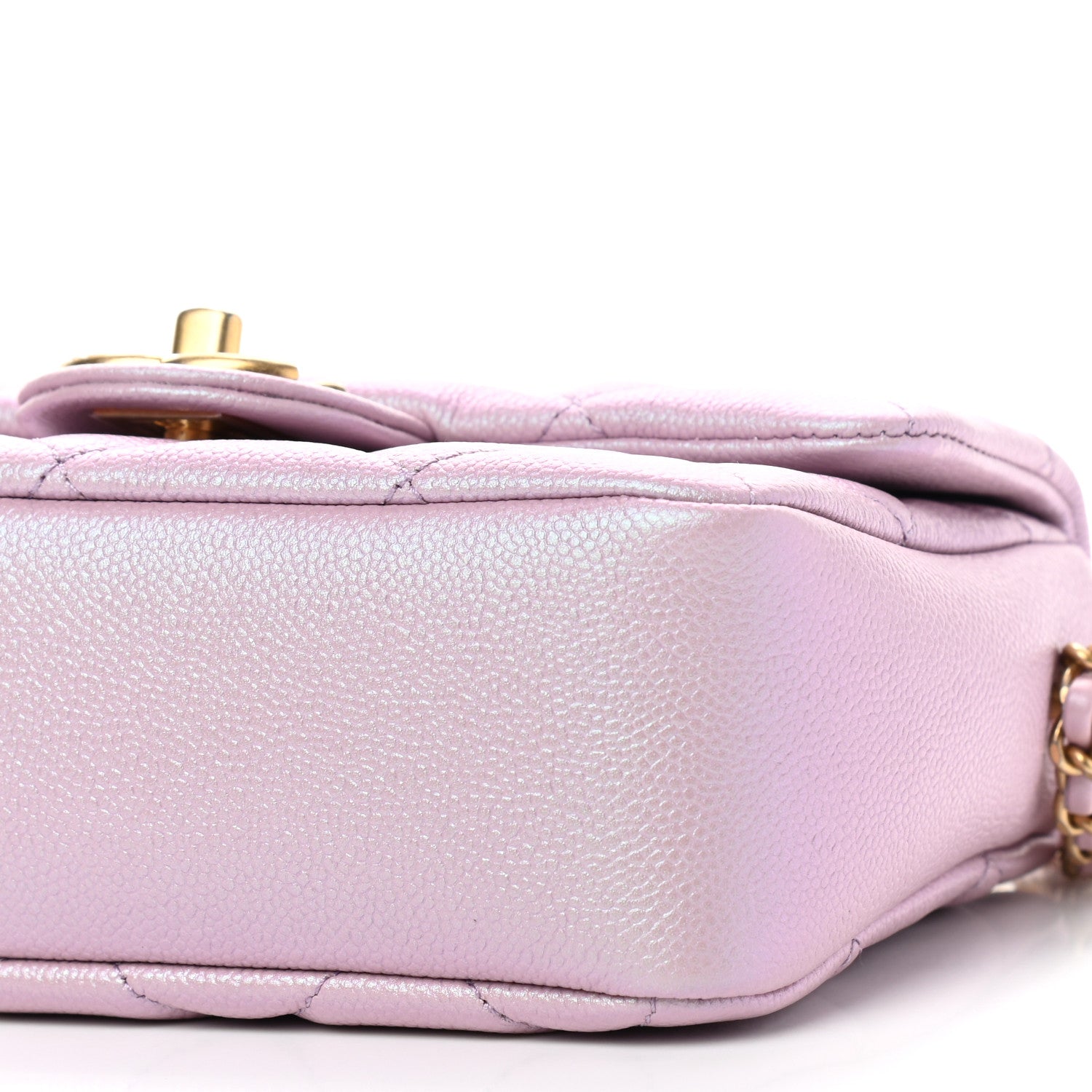Chanel Iridescent Caviar Quilted Mini My Perfect Flap Pink 9 of 9