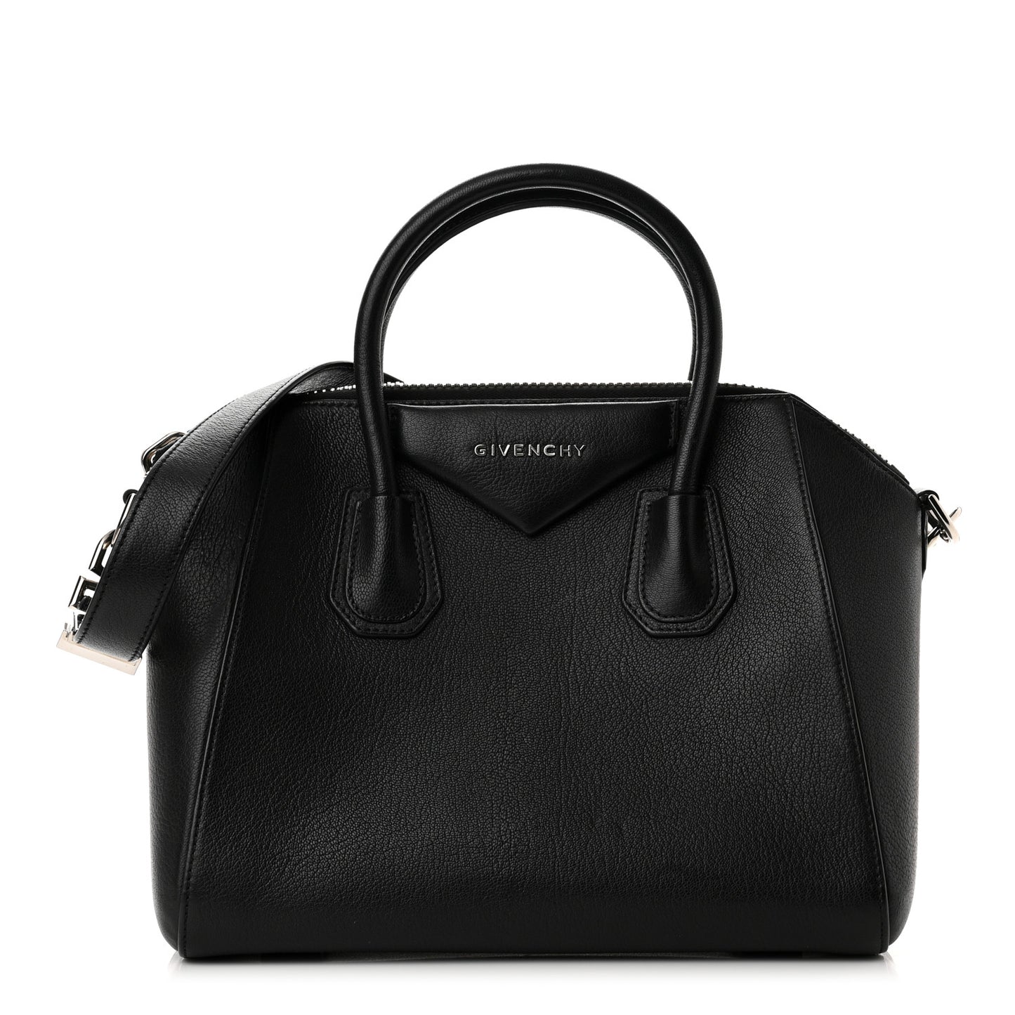 Sugar Goatskin Small Antigona Black