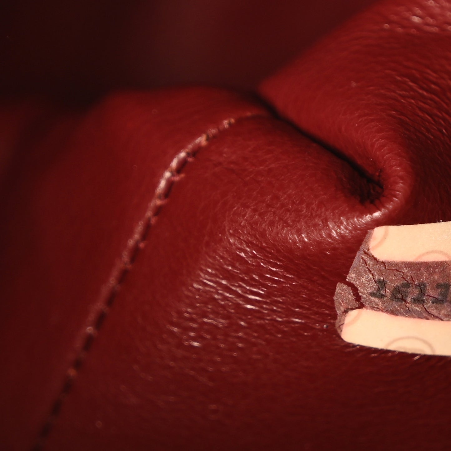 Lambskin Quilted Logo Duffel Bag Black White