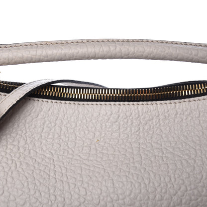 Burberry Heritage Grain Small Ledbury Hobo Stone White 11 of 11