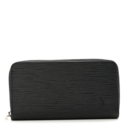 Louis Vuitton Epi Zippy Wallet Black 1 of 8