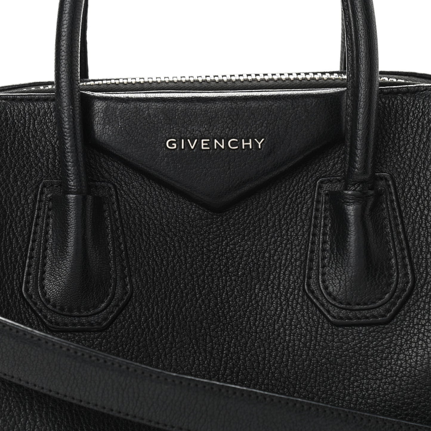 Sugar Goatskin Small Antigona Black