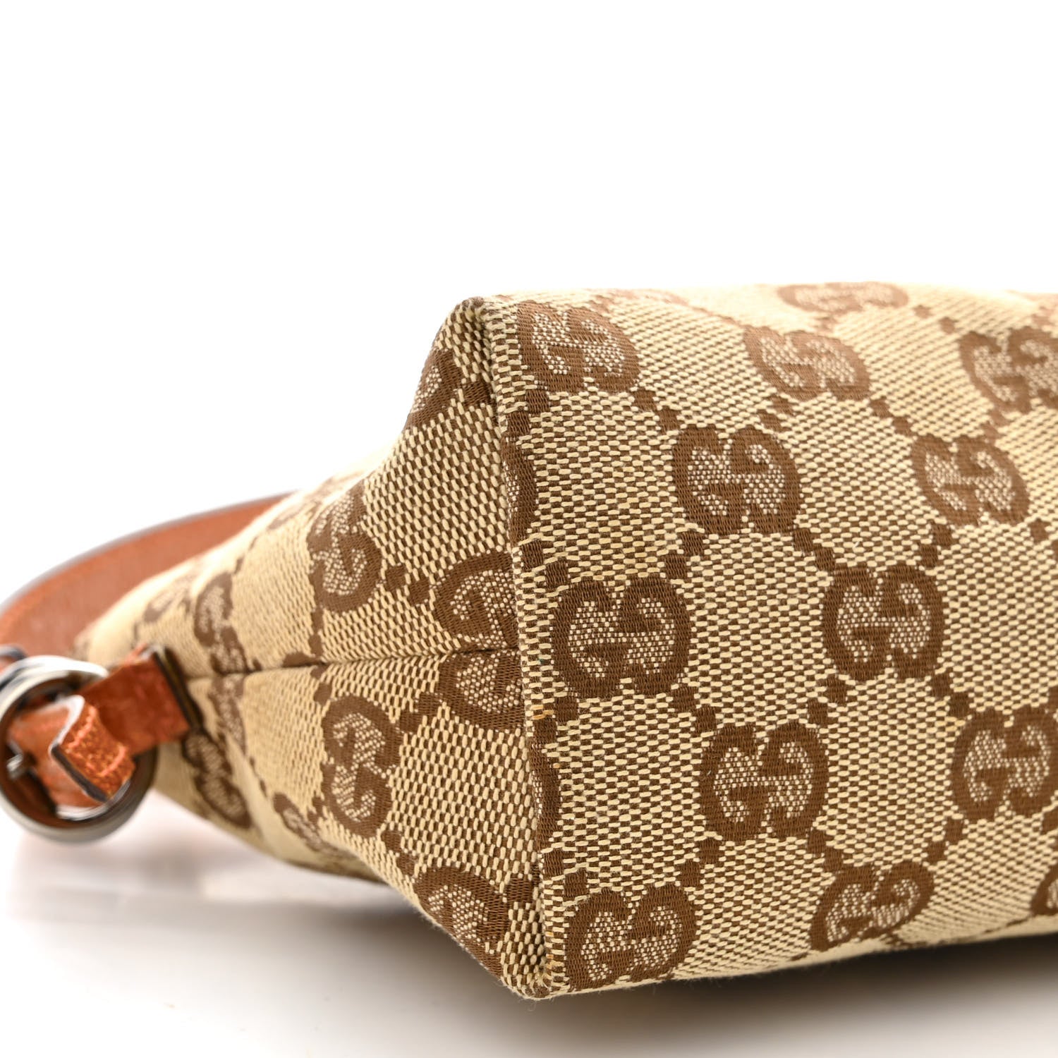 Gucci Monogram Small Pochette Tan 9 of 10