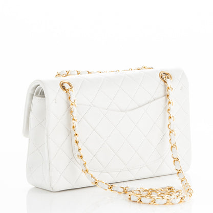 Chanel Lambskin Quilted Small Double Flap White 3 of 7