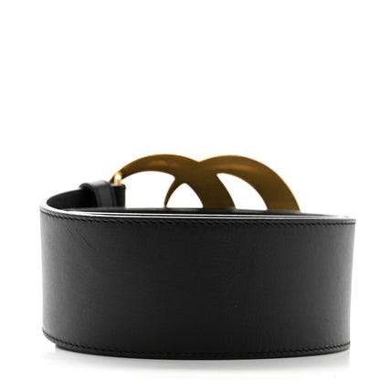 Gucci Calfskin Crystal Double G 55mm Belt 80 32 Black 2 of 6