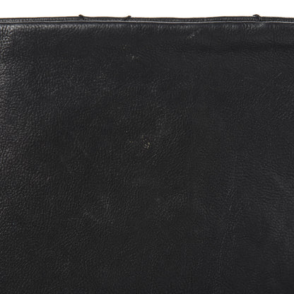 Chanel Calfskin Diamond Stitch Accordion Flap Black 10 of 14