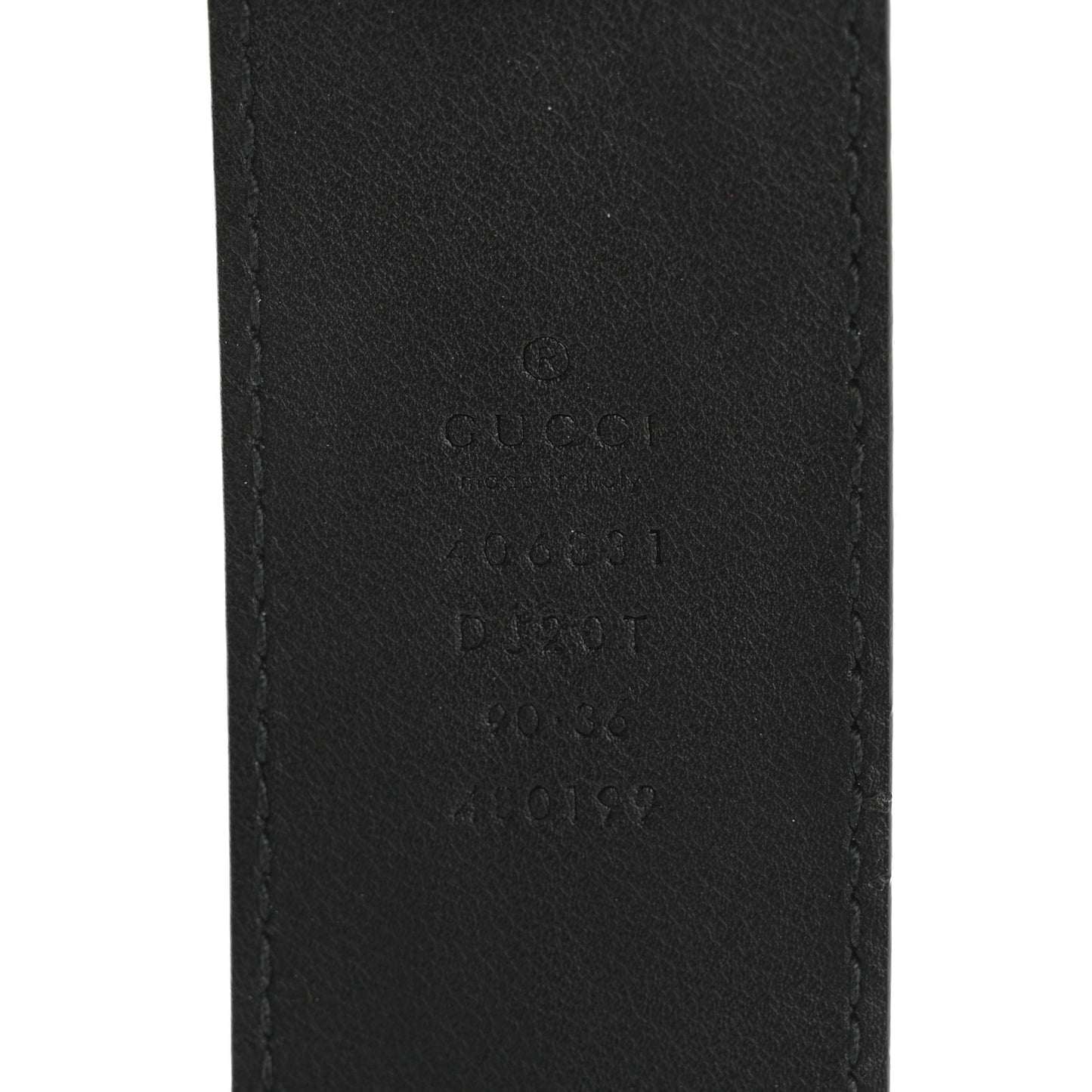 Calfskin Double G 40mm Belt 90 36 Black