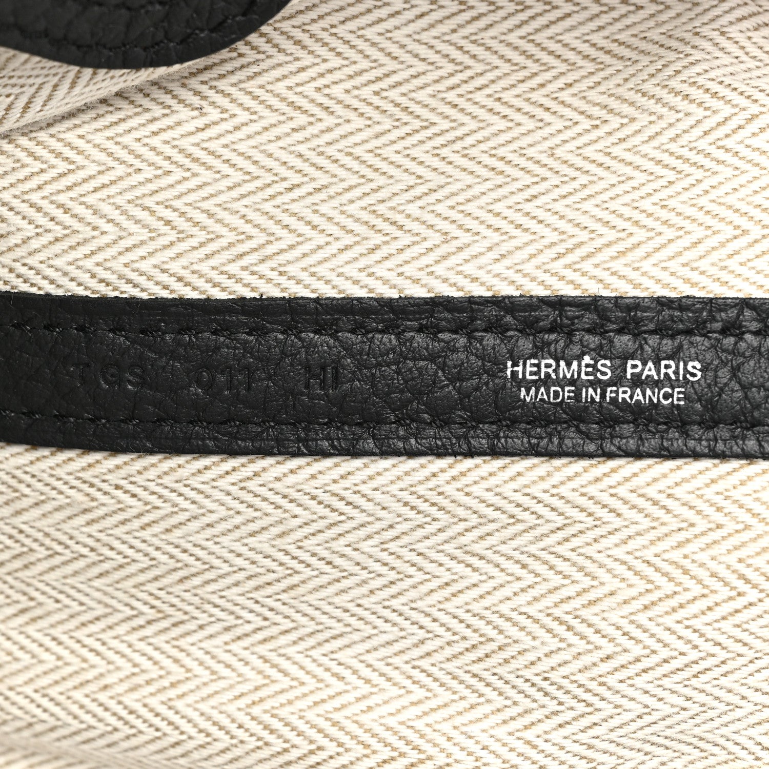 Hermes Negonda Garden Party Tote 36 MM Black 6 of 8