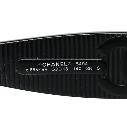 Chanel Square Polarized CC 5494-A Sunglasses Black 5 of 7