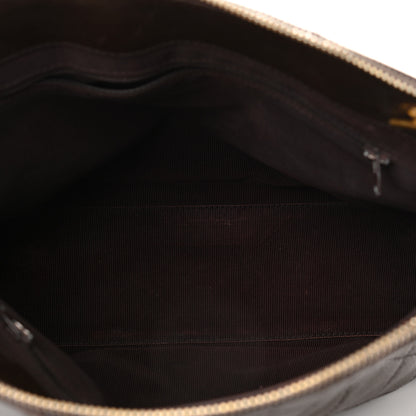 Chanel Caviar Quilted Flap Shoulder Bag Dark Brown 5 of 11