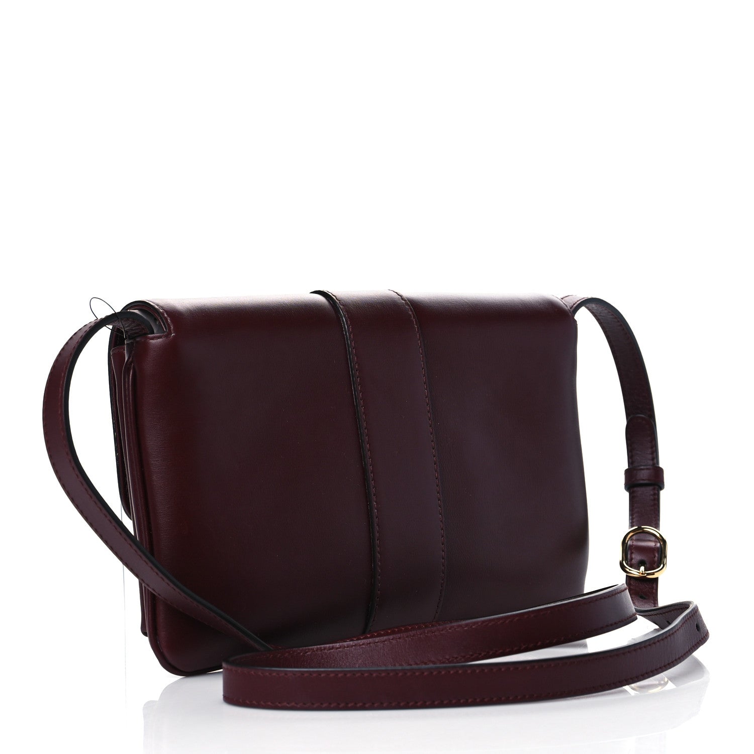 Gucci Vitello Palmellato Lux Small Arli Flap Shoulder Bag Vintage Bordeaux 3 of 12