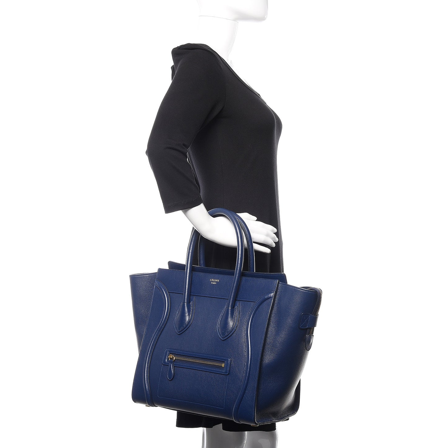 Baby Calfskin Mini Luggage Ink