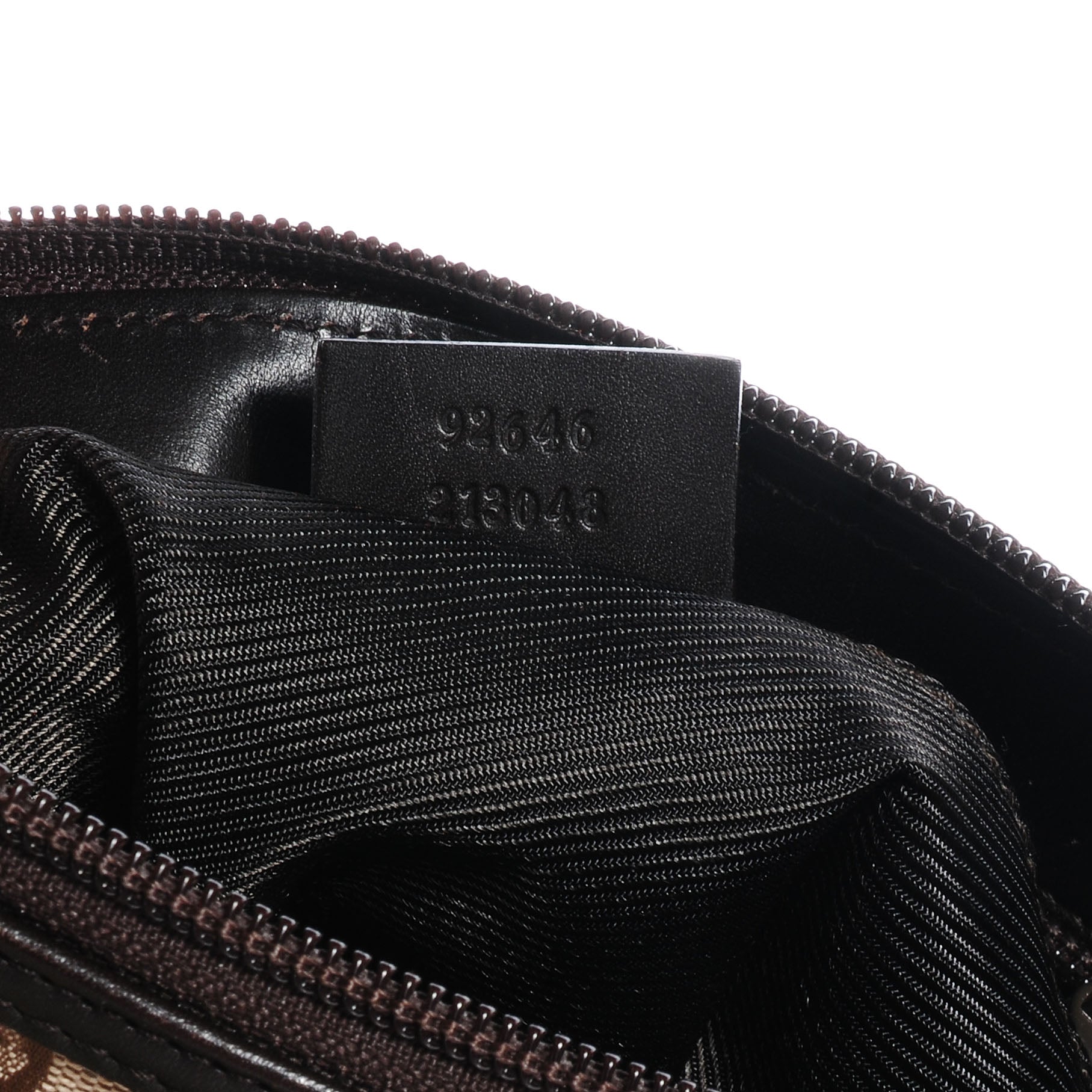 Gucci Monogram Small Messenger Bag Black 7 of 7