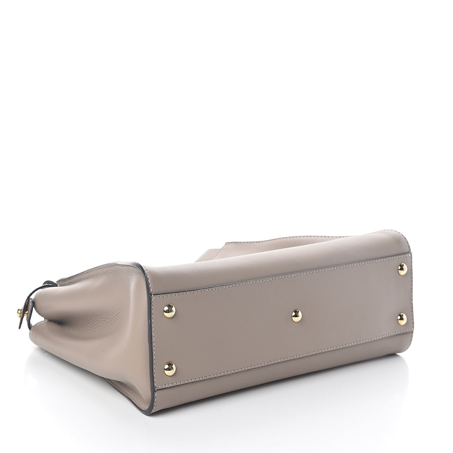 Fendi Vitello Seta Plexiglass Tortoise Medium Peekaboo Iconic Satchel Tortora 4 of 10