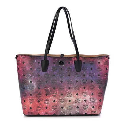 MCM Galaxy Visetos Medium Shopper Tote Multicolor 1 of 18