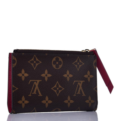Louis Vuitton Monogram Adele Compact Wallet Fuchsia 3 of 9