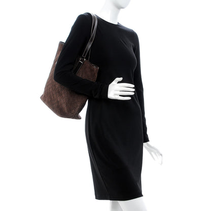 Gucci Guccissima Suede Charmy Tote Brown 2 of 10