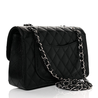 Chanel Caviar Quilted Small Double Flap Black 3 of 9