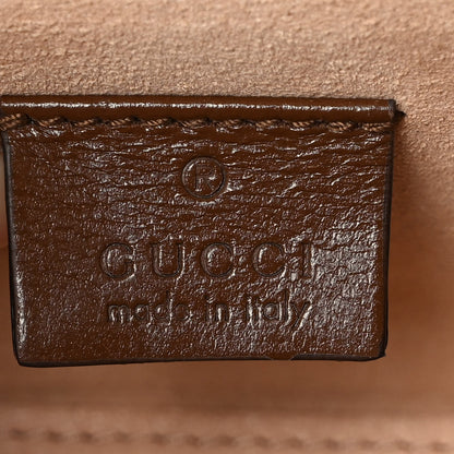 Gucci GG Supreme Monogram Mini Horsebit 1955 Shoulder Bag Beige Brown Sugar 6 of 10