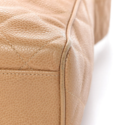 Chanel Caviar Quilted Flap Shoulder Bag Beige 11 of 13