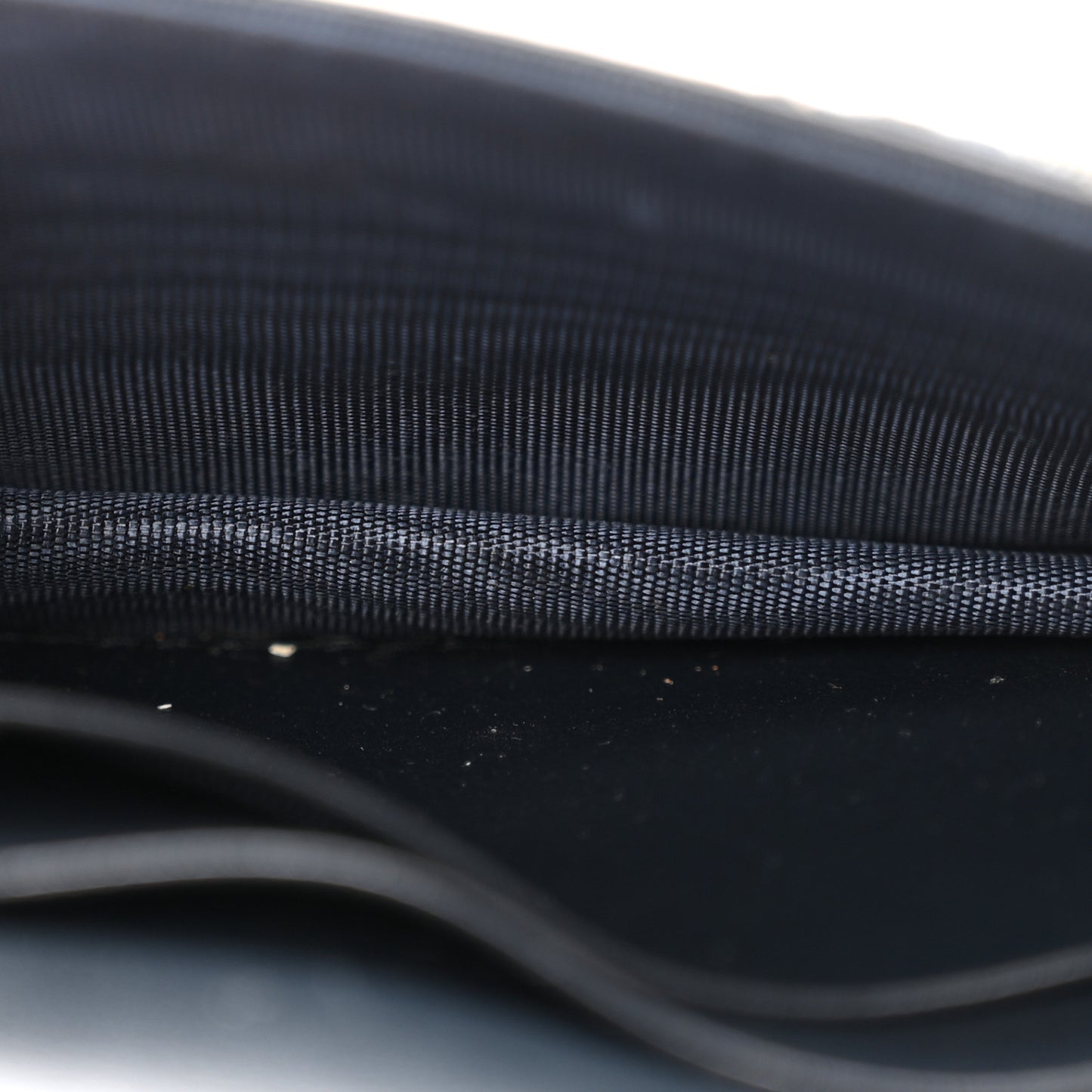 Oblique Saddle Card Holder Blue