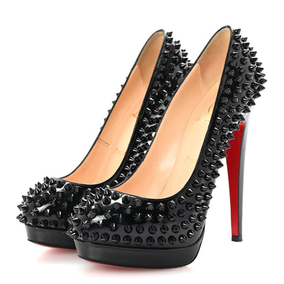 Christian Louboutin Patent Alti Spikes 160 Pumps 36.5 Black 4 of 8
